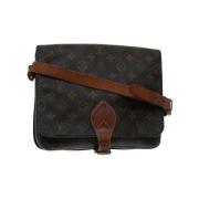 Pre-owned Canvas louis-vuitton-bags Louis Vuitton Vintage , Brown , Da...