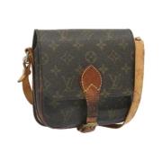 Pre-owned Canvas louis-vuitton-bags Louis Vuitton Vintage , Brown , Da...