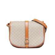 Pre-owned Fabric crossbody-bags Celine Vintage , Beige , Dames