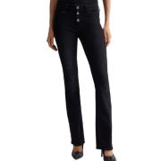 Denim Stretch Slim Jeans Bottom Up Liu Jo , Black , Dames