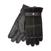 Tartan Wolmix Handschoenen Barbour , Multicolor , Heren