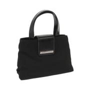 Pre-owned Nylon handbags Bvlgari Vintage , Black , Dames