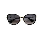 Pre-owned Plastic sunglasses Gucci Vintage , Black , Dames