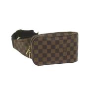 Pre-owned Canvas louis-vuitton-bags Louis Vuitton Vintage , Brown , Da...