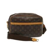 Pre-owned Canvas louis-vuitton-bags Louis Vuitton Vintage , Brown , Da...