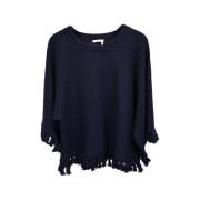 Pre-owned Wool tops Chloé Pre-owned , Blue , Dames