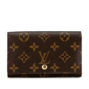 Pre-owned Canvas wallets Louis Vuitton Vintage , Brown , Dames