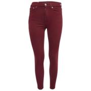 Pre-owned Denim jeans Ralph Lauren Pre-owned , Red , Dames