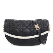 Pre-owned Leather dior-bags Dior Vintage , Black , Dames