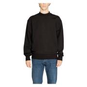 Zwarte longsleeve sweatshirt heren Calvin Klein , Black , Heren