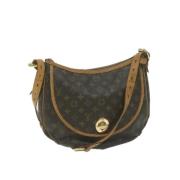 Pre-owned Canvas louis-vuitton-bags Louis Vuitton Vintage , Brown , Da...