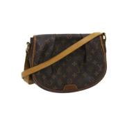 Pre-owned Canvas louis-vuitton-bags Louis Vuitton Vintage , Brown , Da...