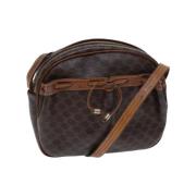 Pre-owned Canvas celine-bags Celine Vintage , Brown , Dames