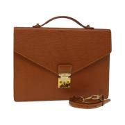 Pre-owned Leather louis-vuitton-bags Louis Vuitton Vintage , Brown , D...