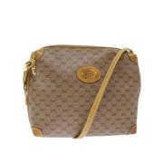 Pre-owned Leather gucci-bags Gucci Vintage , Beige , Dames