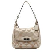 Pre-owned Fabric handbags Coach Pre-owned , Beige , Dames