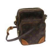 Pre-owned Canvas louis-vuitton-bags Louis Vuitton Vintage , Brown , Da...