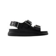 Pre-owned Rubber flats Alexander McQueen Pre-owned , Black , Heren