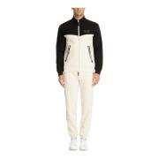 Multicolor Trekkoord Tracksuit met Logo Emporio Armani EA7 , White , H...