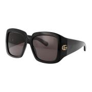 Stijlvolle zonnebril Gg1402S Gucci , Black , Dames