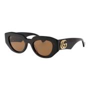 Stijlvolle zonnebril Gg1421S Gucci , Brown , Dames