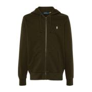 Groene Hoodie met Rits Polo Ralph Lauren , Green , Heren