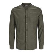 Elegant Band Langarmshirt Jack & Jones , Green , Heren