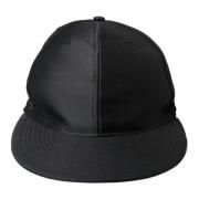 Zwarte Logo Baseball Cap Gemaakt in Italië Dolce & Gabbana , Black , H...