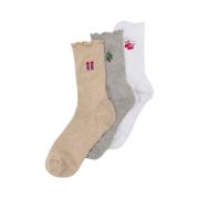 Trendy Socks Selection Only , Multicolor , Dames