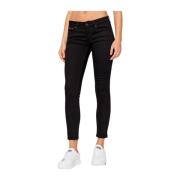 Zwarte Skinny Jeans - Sophie Tommy Jeans , Black , Dames