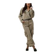 Mirja Jumpsuit in Kit Kleur Gestuz , Beige , Dames