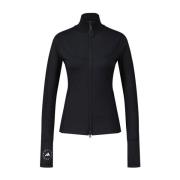 Sportieve Jas met Duimgaten Adidas by Stella McCartney , Black , Dames