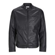 Urban Biker Jack Jack & Jones , Black , Heren