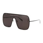 Stijlvolle zonnebril Am0362S Alexander McQueen , Gray , Unisex