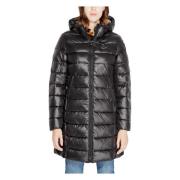 Zwarte Hooded Ritsjas Vrouwen Blauer , Black , Dames