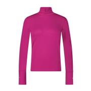 Gezellige Rollneck Longsleeve Marc Cain , Pink , Dames