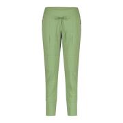 Sportieve Jersey Broek met Zakken Raffaello Rossi , Green , Dames