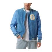 Melrose Bomberjack Blauw Goosecraft , Blue , Heren