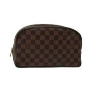 Pre-owned Canvas louis-vuitton-bags Louis Vuitton Vintage , Brown , Da...