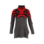 Pre-owned Wool tops Celine Vintage , Red , Dames