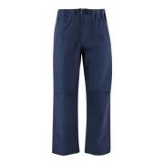 Blauwe Stretch Katoenen Broek met Zakken Darkpark , Blue , Heren