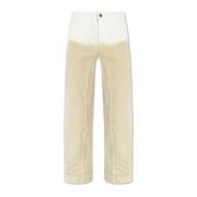 Jeans met ombre-effect Jil Sander , Beige , Dames