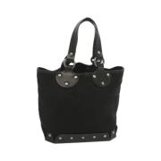 Pre-owned Cotton handbags Bally Pre-owned , Black , Dames