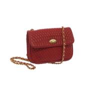 Pre-owned Leather shoulder-bags Bally Pre-owned , Red , Dames