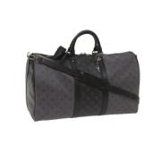 Pre-owned Canvas louis-vuitton-bags Louis Vuitton Vintage , Black , Da...