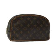 Pre-owned Canvas louis-vuitton-bags Louis Vuitton Vintage , Brown , Da...