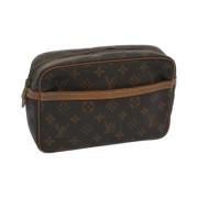 Pre-owned Canvas louis-vuitton-bags Louis Vuitton Vintage , Brown , Da...