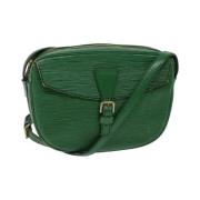 Pre-owned Leather louis-vuitton-bags Louis Vuitton Vintage , Green , D...