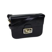 Pre-owned Leather celine-bags Celine Vintage , Black , Dames