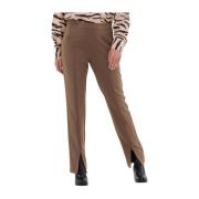 Fique Broek Bruin Damesbroek Second Dames , Brown , Dames